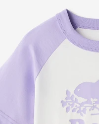 T-shirt style baseball à manches courtes Cooper pour tout-petits