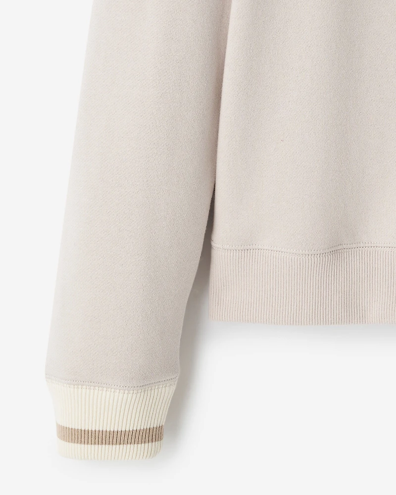 Chandail à col rond en molleton Cabane