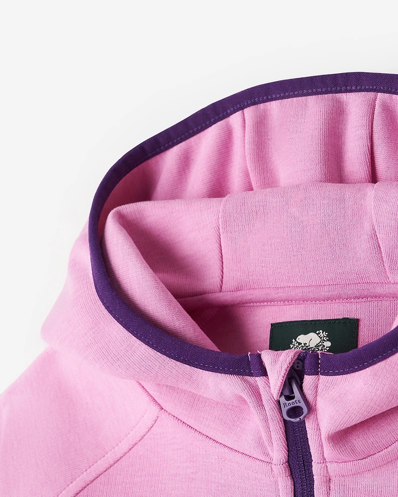Kids Recover Interlock Full Zip Hoodie