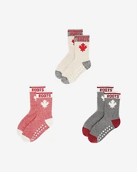 3 paires de chaussettes Érable Cabane pour tout-petits et bébés