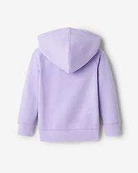 Chandail original à capuchon et glissière en coton bio pour tout-petits