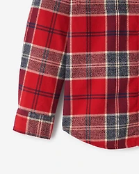 Kids Plaid Tidings Shirt