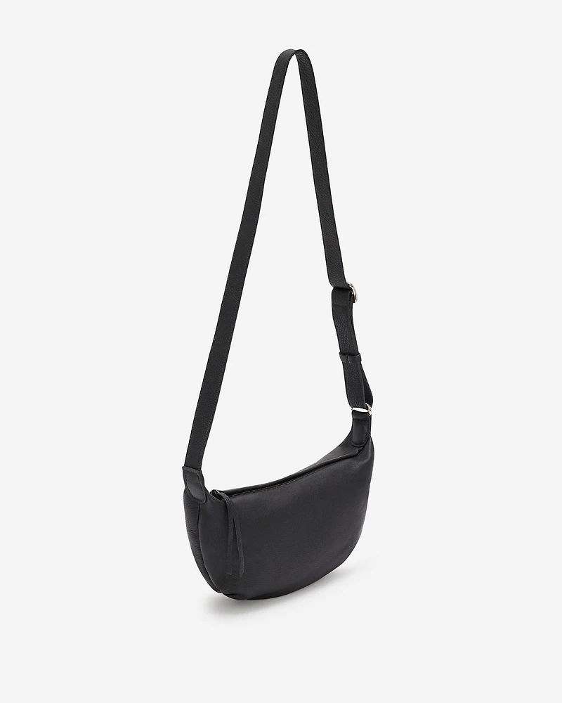 Sac croissant en cuir Nuage