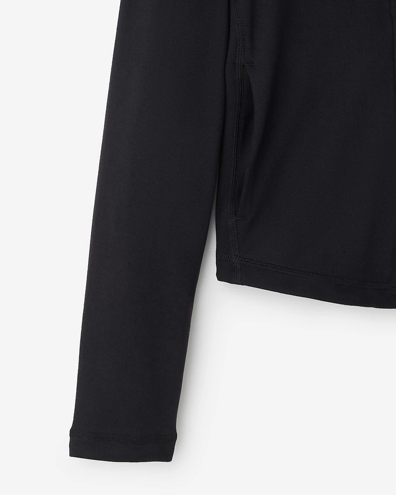 Girls Active Fitted Track Jacket