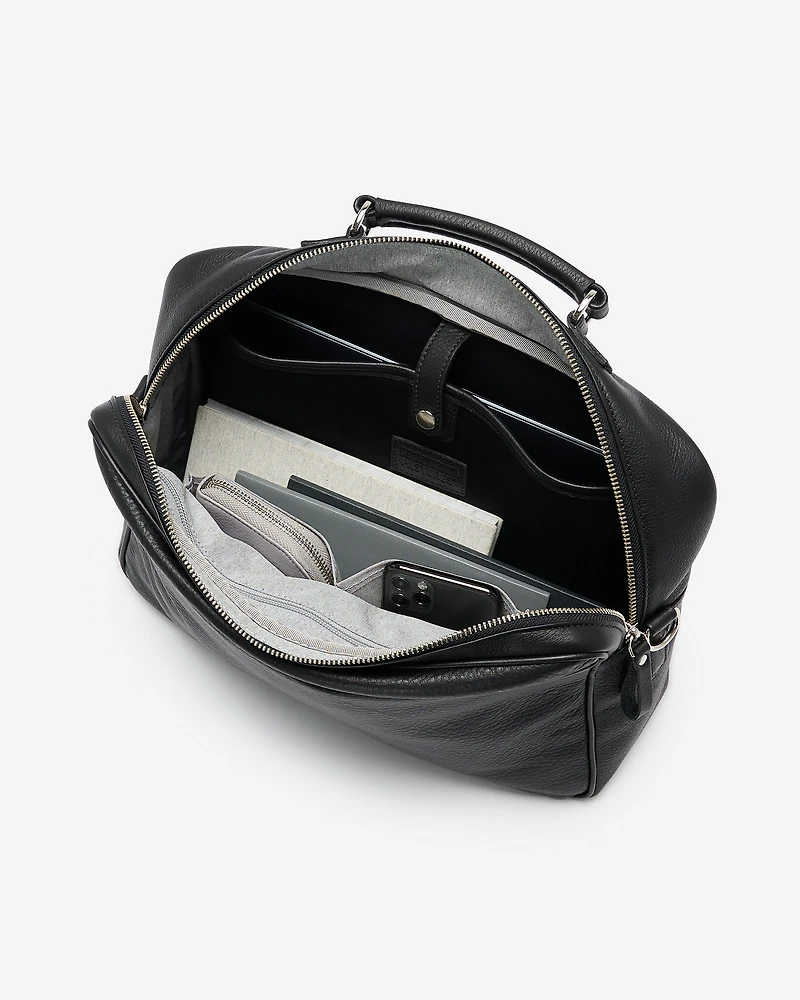 Sac pour ordinateur Liberté en cuir Nuage