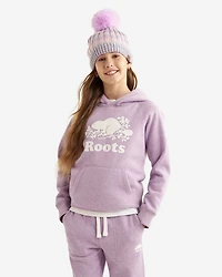 Chandail kangourou original scintillant à capuchon pour enfants