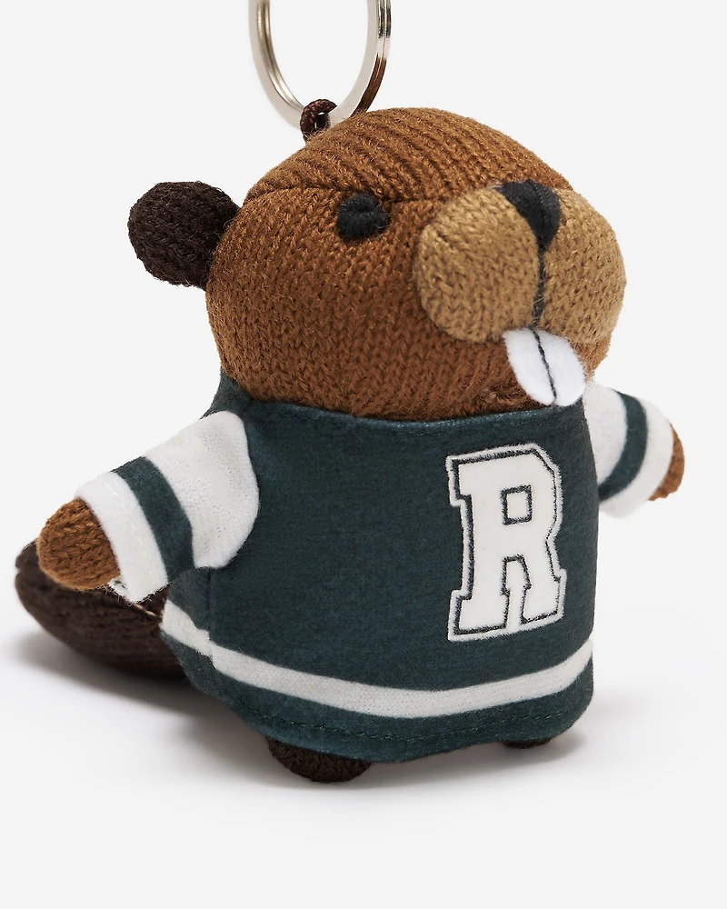 Varsity Beaver Keychain