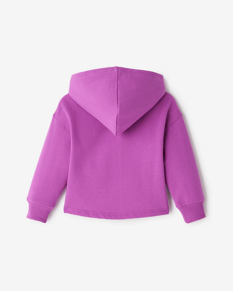 Toddler Girls Cozy Cooper Shortened Hoodie