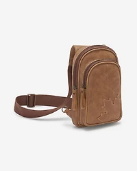 Sac bandoulière Trinité Feuille d’érable en cuir Tribe