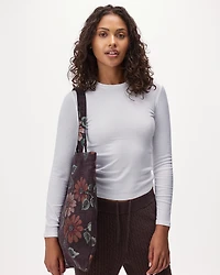 Fourre-tout Jacquard floral