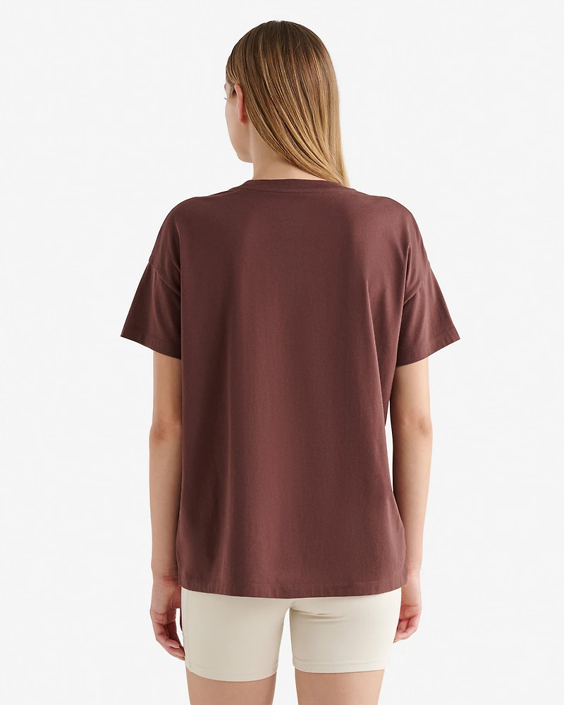 Womens Organic Relaxed Cooper T-shirt