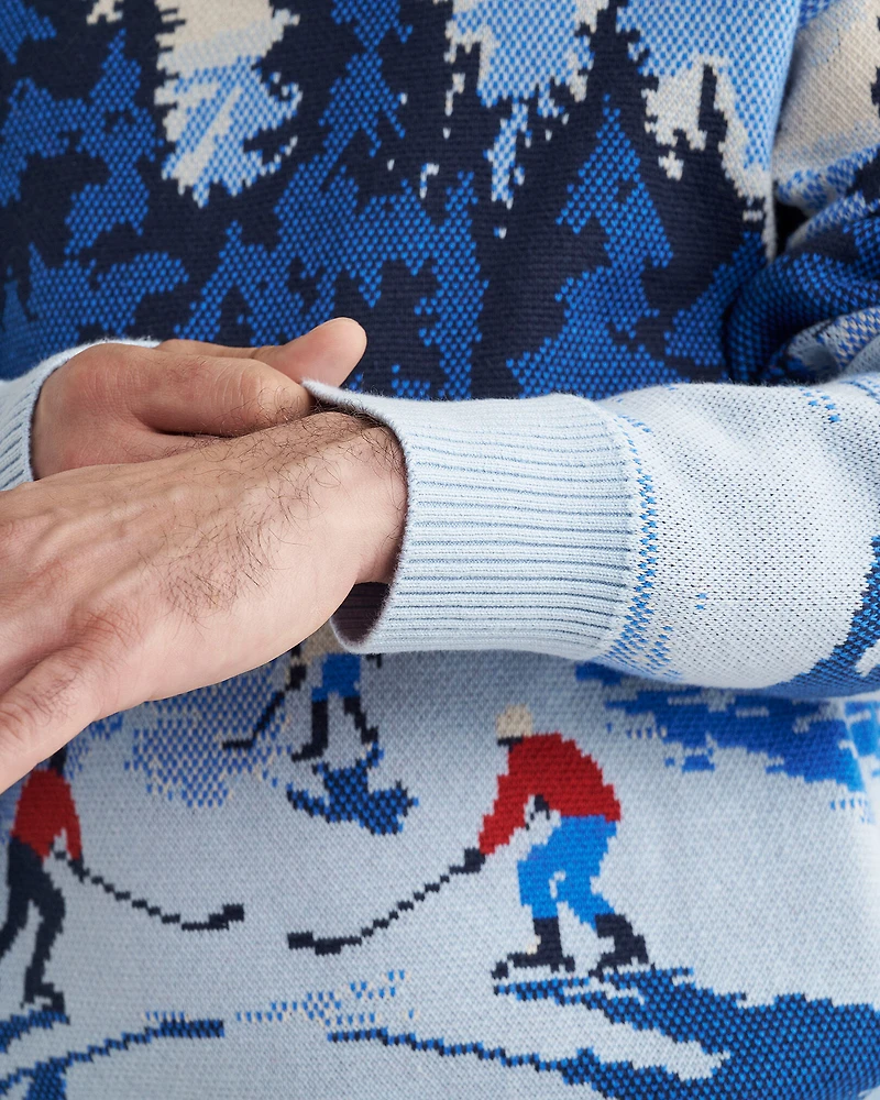 Landscape Intarsia Sweater