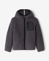 Kids Reversible Shearling Fleece Jacket