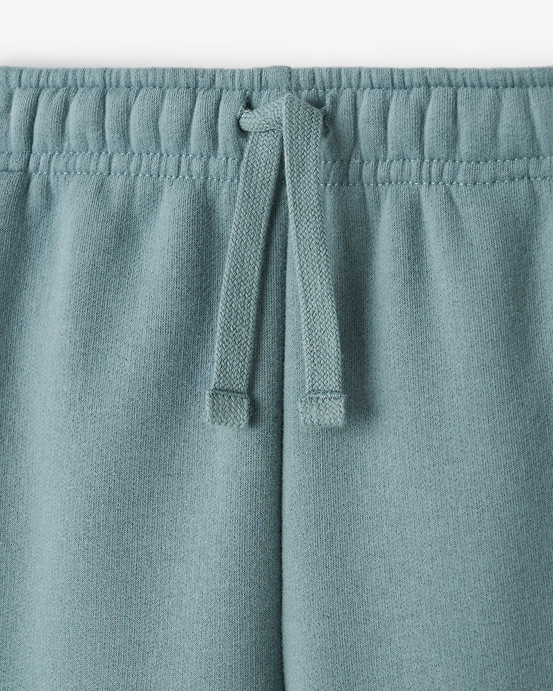 Pantalon ample à jambe droite en molleton Nuage pour enfants