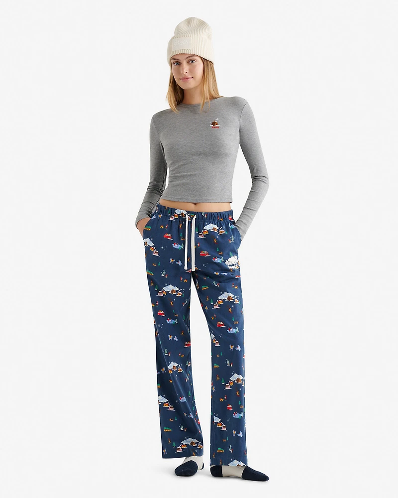 Womens Holiday Pajama Pant