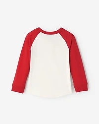 Toddler Plaid Baseball T-Shirt