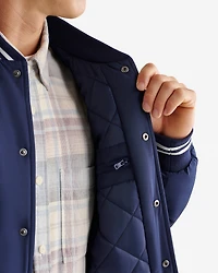 Satin Varsity Jacket