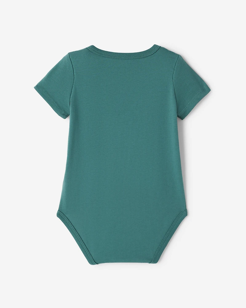 Baby Organic Cooper Short Sleeve Bodysuit