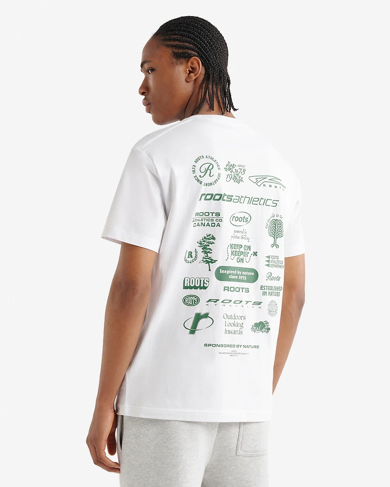 T-shirt Sponsored By Nature pour hommes