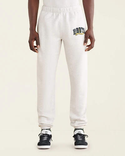 Plaid Applique Sweatpant
