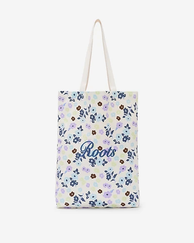 Floral Canvas Tote