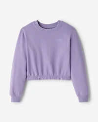 Girls Cozy Cinched Crew Sweatshirt