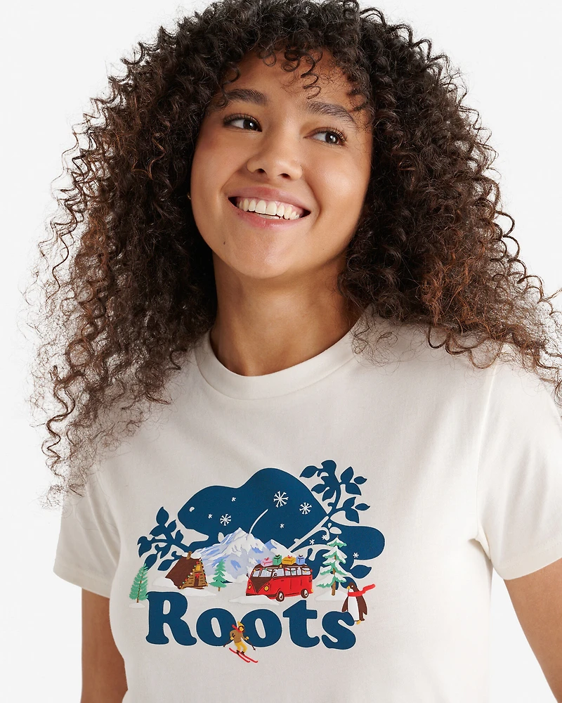Womens Holiday Pajama T-Shirt