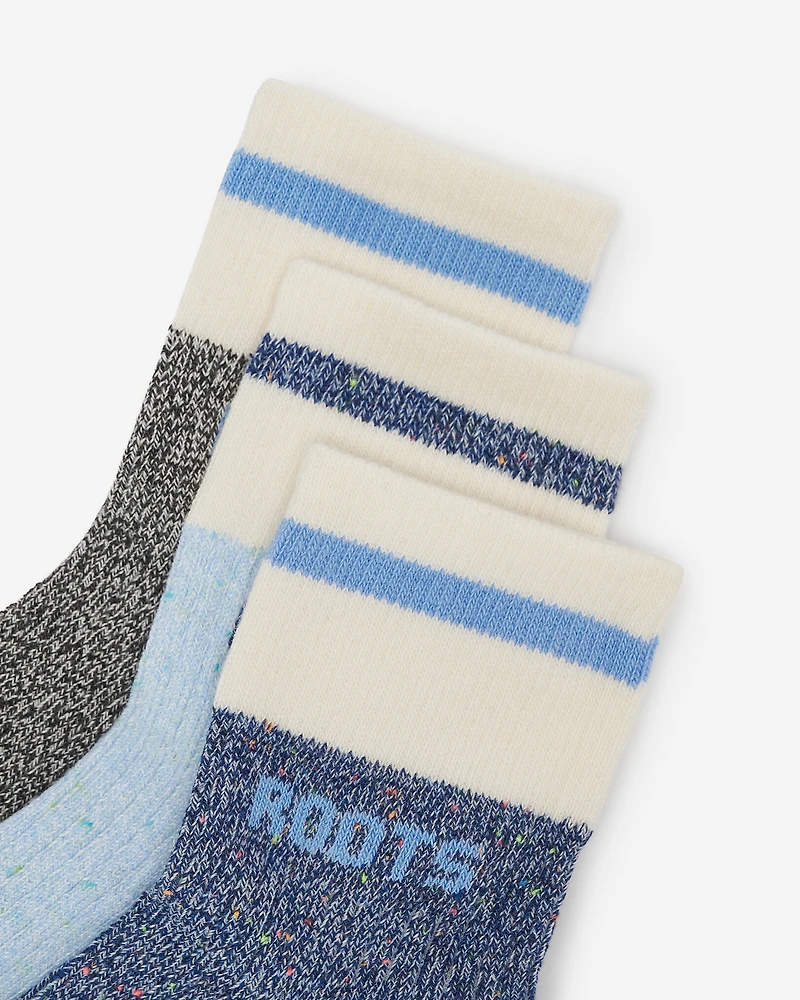 3 paires de socquettes Cabane pour enfants
