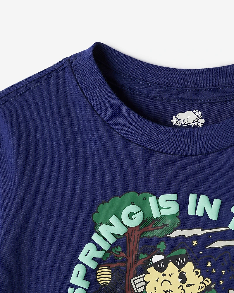 T-shirt à manches courtes Natural Element pour tout-petits