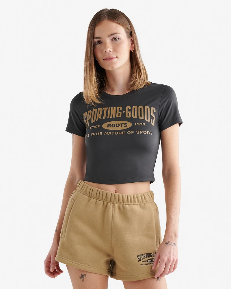Womens Sporting Goods 99 Cropped T-Shirt