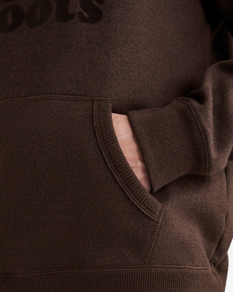 Chandail kangourou original à capuchon en coton bio
