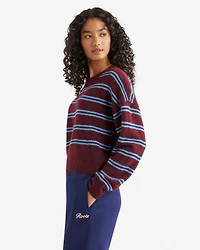Olivia Stripe Crew Sweater