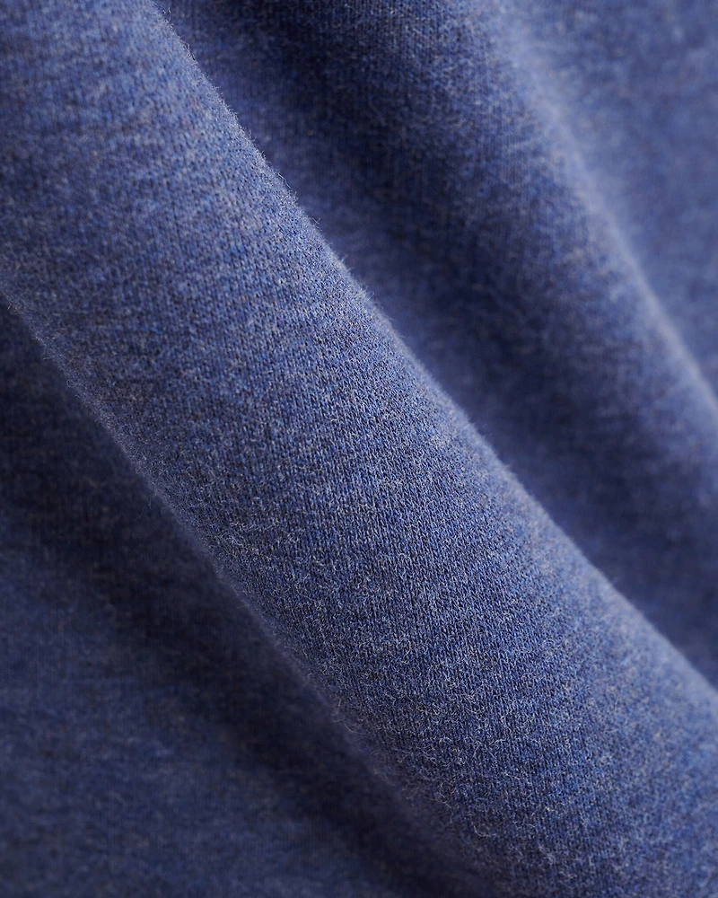 Short original en molleton de coton bio 10,5 po