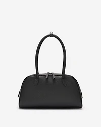 Sac à main style bowling en cuir Cervino