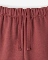 Pantalon à jambe large en molleton de coton bio Cooper