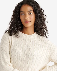 Roots Cable Crew Sweater