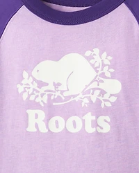 T-shirt style baseball à manches longues Cooper pour tout-petits