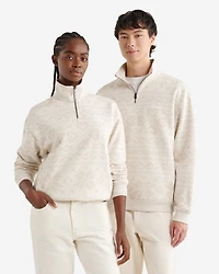 Chandail à demi-glissière Fair Isle Roots