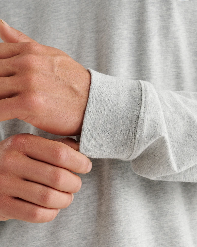T-shirt imprimé à manches longues Studio pour homme