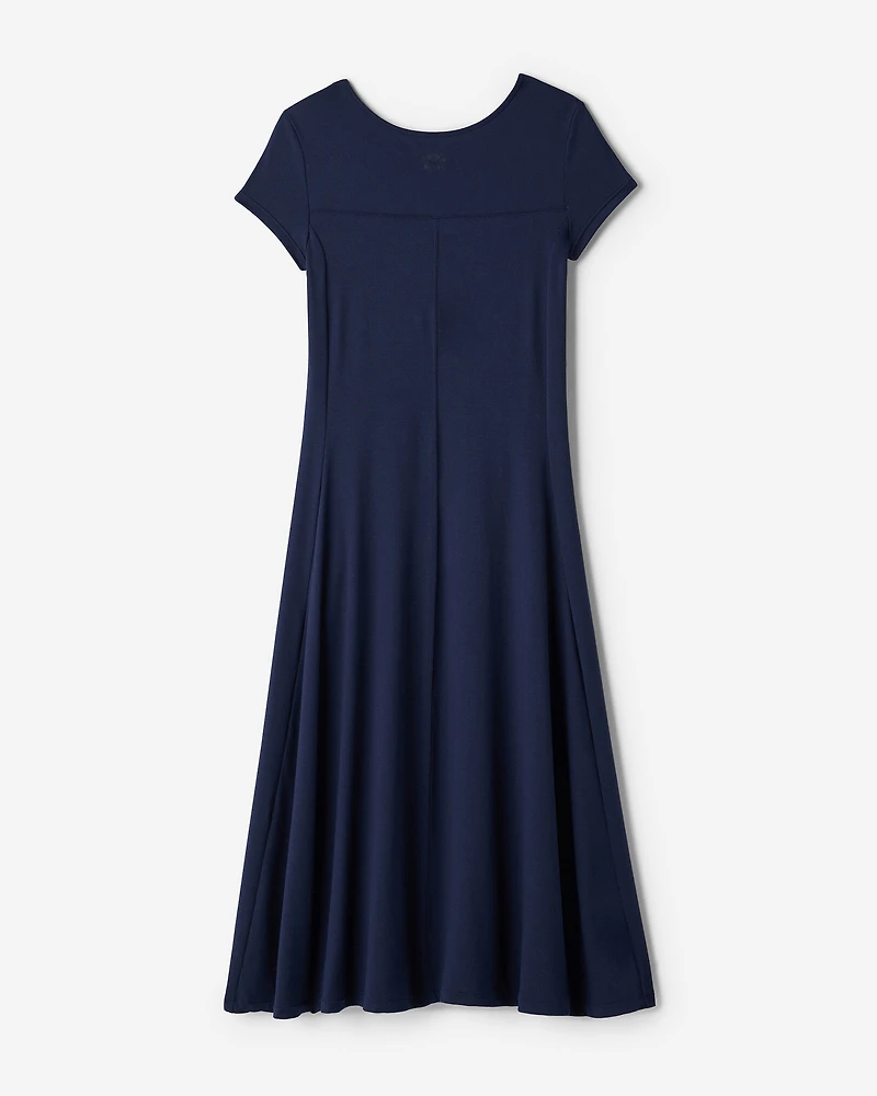 Robe midi à manches courtes Renew