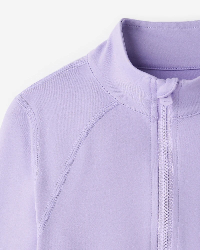 Blouson d’athlétisme sport ajusté pour toutes-petites