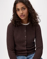 Bowen Cable Knit Cardigan