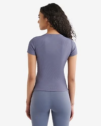 Roam Rib Fitted Short Sleeve Top