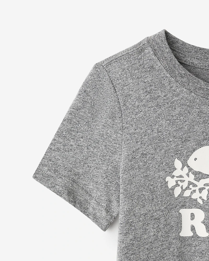 T-shirt à manches courtes en coton bio Cooper pour tout-petits