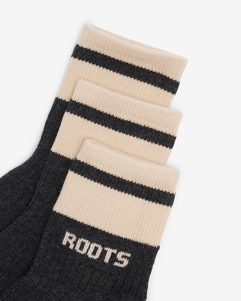 Kids Cabin Ankle Sock 3 Pack