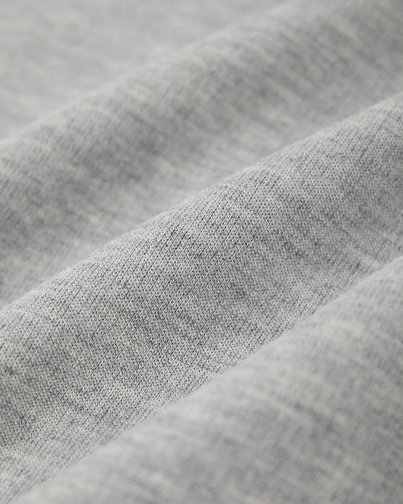 Chandail à capuchon et glissière en tissu interlock Recover pour enfants