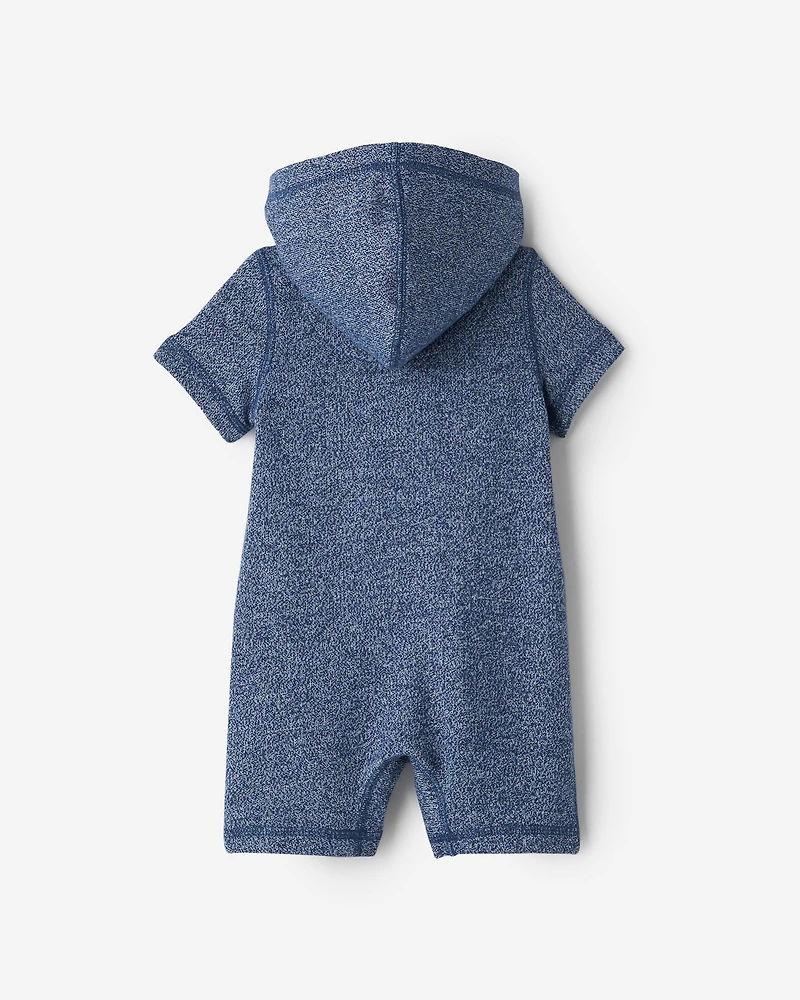 Barboteuse kangourou Cooper le castor en coton bio pour bébés