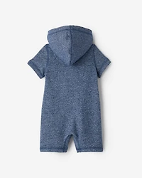 Barboteuse kangourou Cooper le castor en coton bio pour bébés