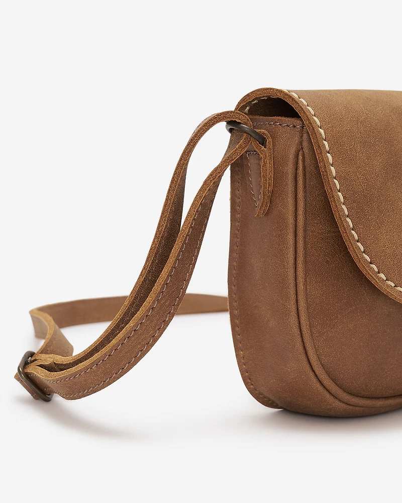 Petit sac Riverside en cuir Tribe