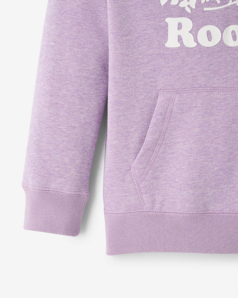 Chandail kangourou original scintillant à capuchon pour enfants